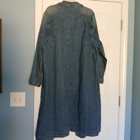 Anthroplogie Peggy Denim Duster Jacket - Picture 14 of 15